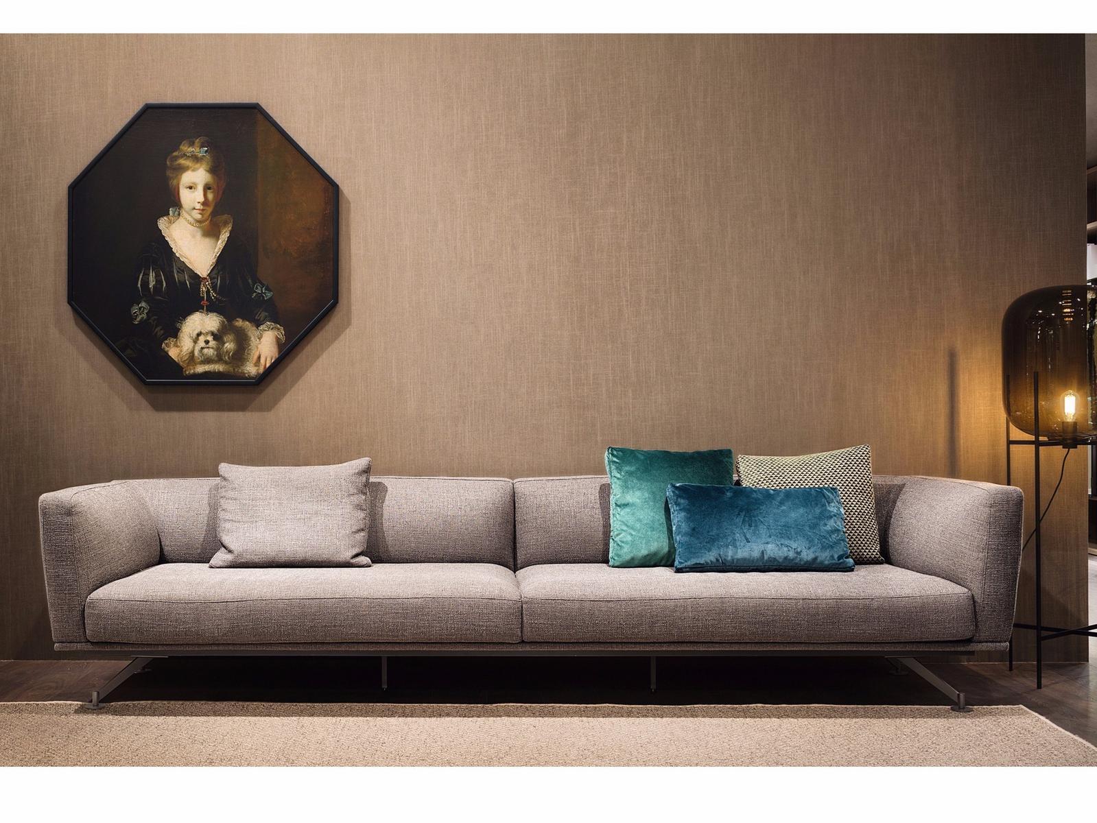 Corner fabric sofa | Neil by Lema