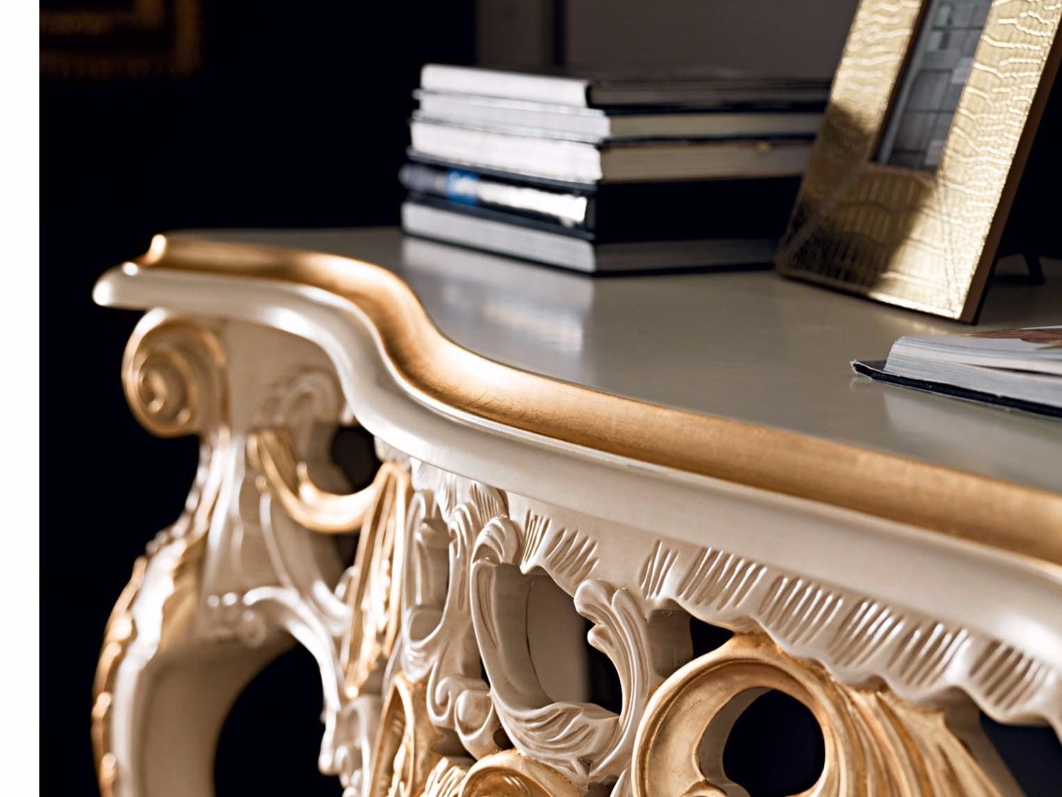 Solid wood console table | 11605 by Modenese Gastone