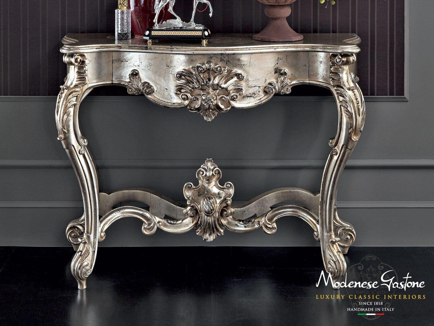 Solid wood console table | 12605 by Modenese Gastone