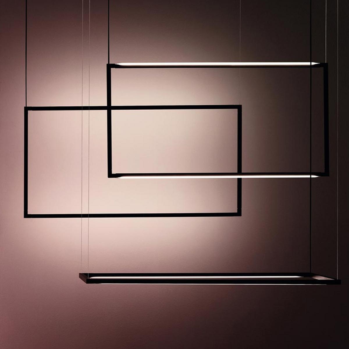 LED aluminium pendant lamp | Spigolo Vertical by Nemo