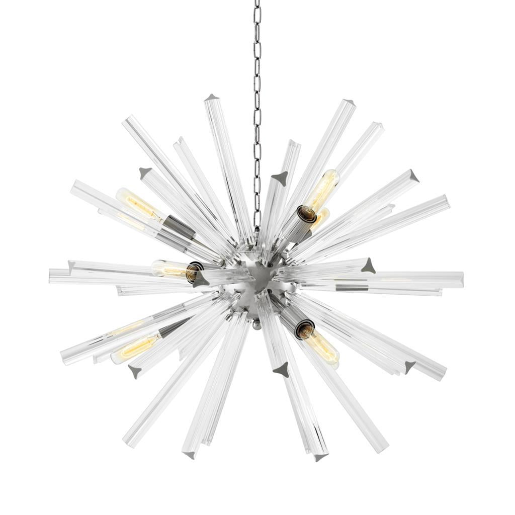 Glass pendant lamp | Equalizer by Eichholtz