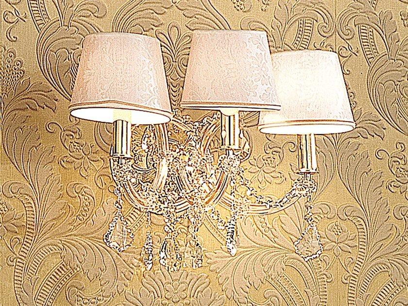 Direct-indirect light wall lamp | David by Barnini Oseo