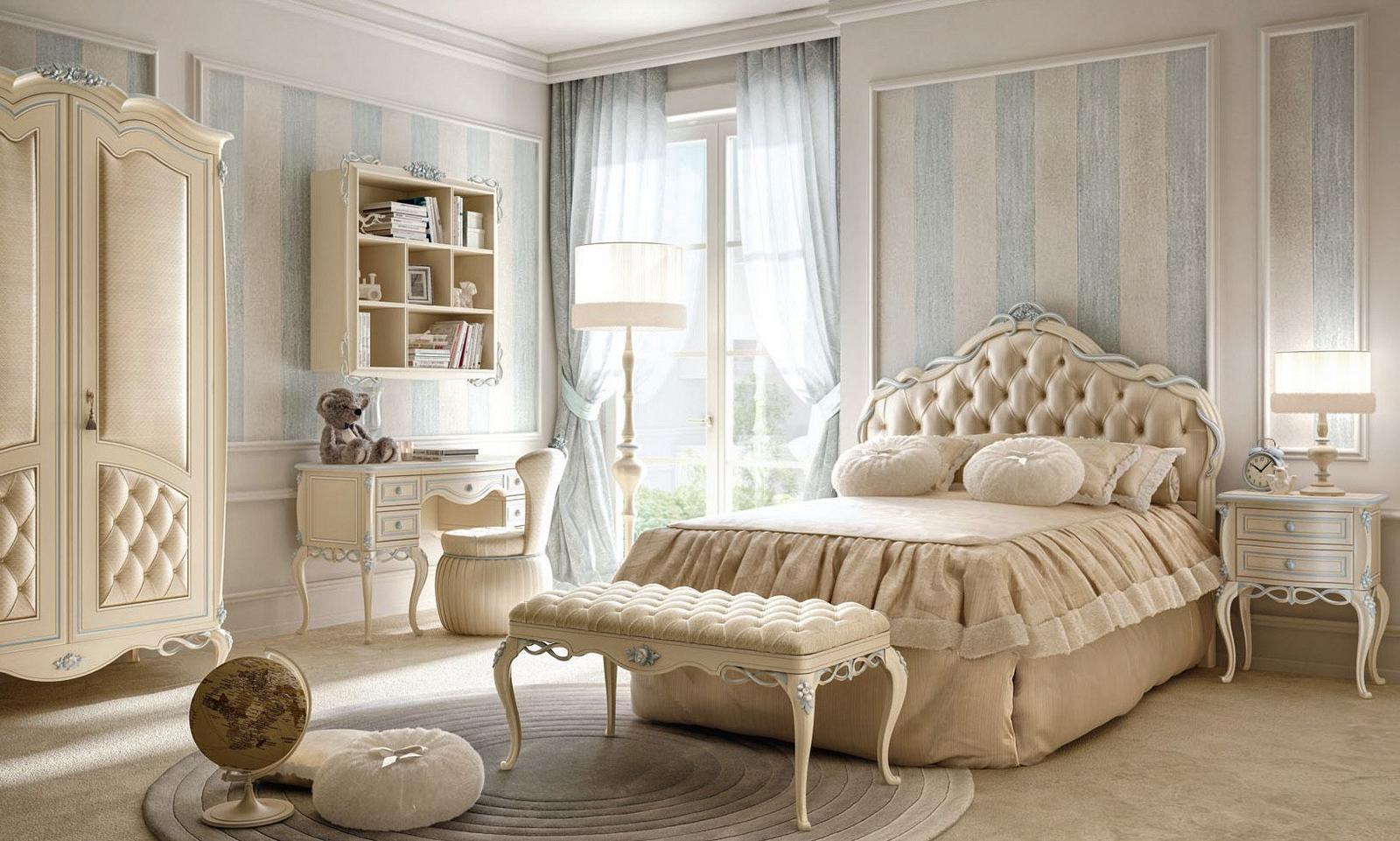 Solid wood bedroom set in a classic style | Forever by Signorini Coco