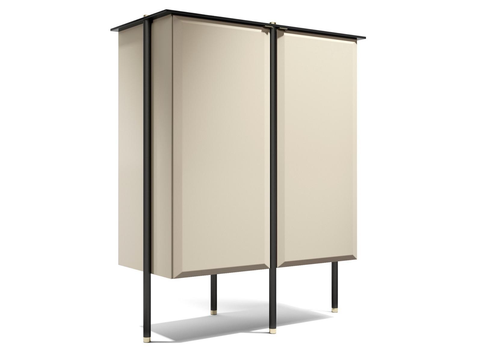 Wooden highboard with doors | Tudor by Capital Collection