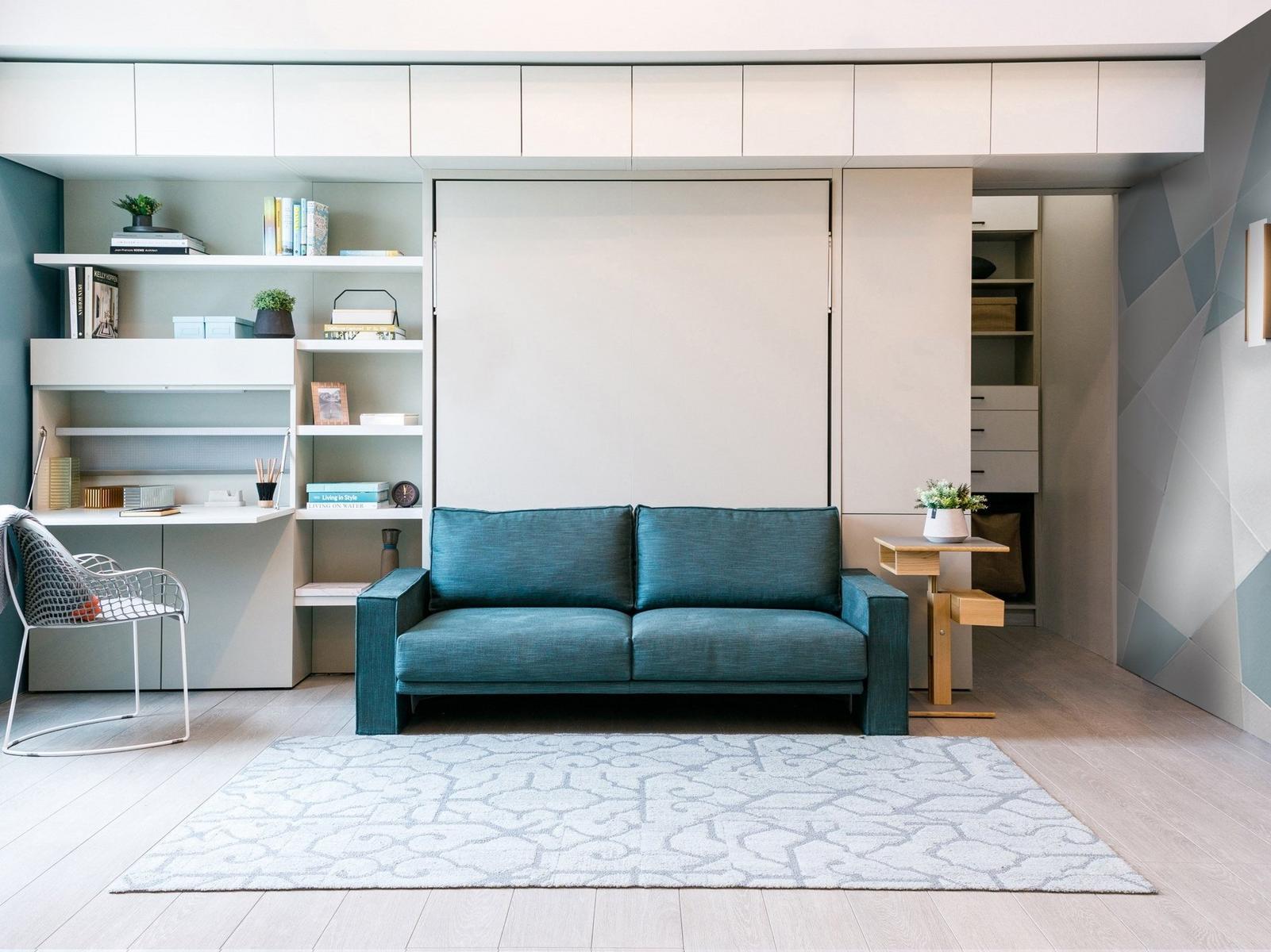 Convertible 2 seater fabric sofa | Penelope 2 Sofa by CLEI