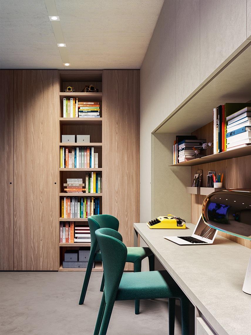Modular lacquered wardrobe with drawers | Even by ALF Dafre