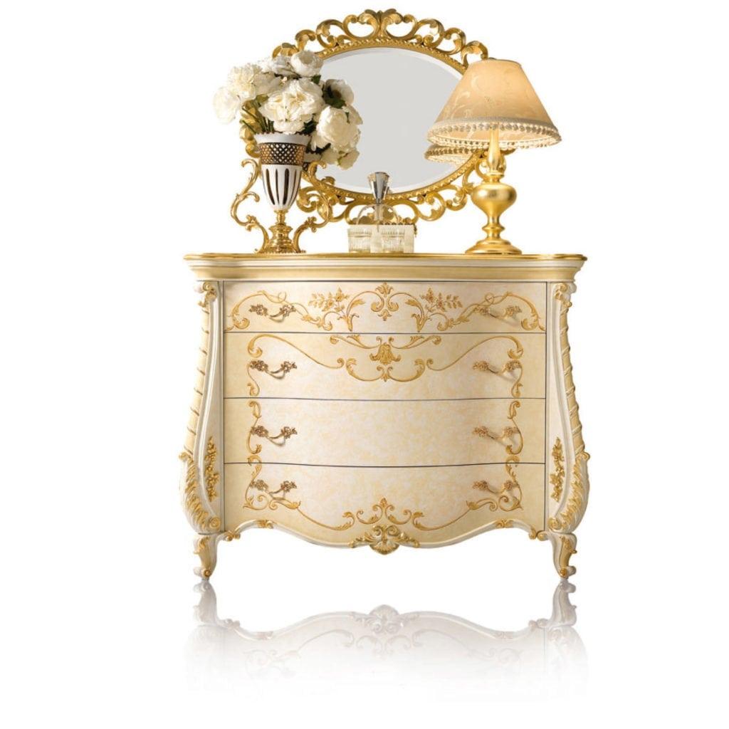 Solid wood bedroom set in a classic style | Portofino by Signorini Coco