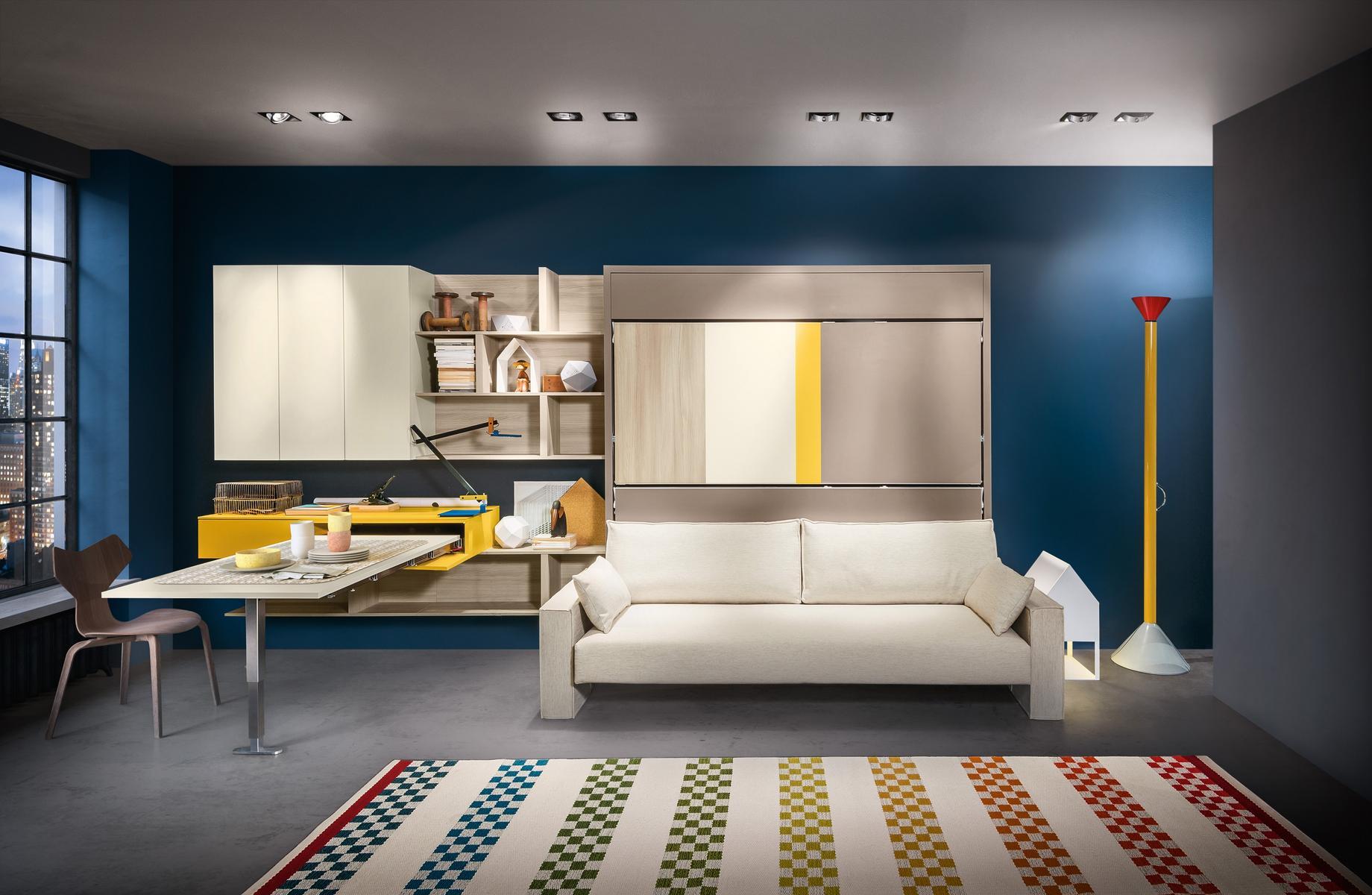 Pull-down Kids writing desk | App by CLEI