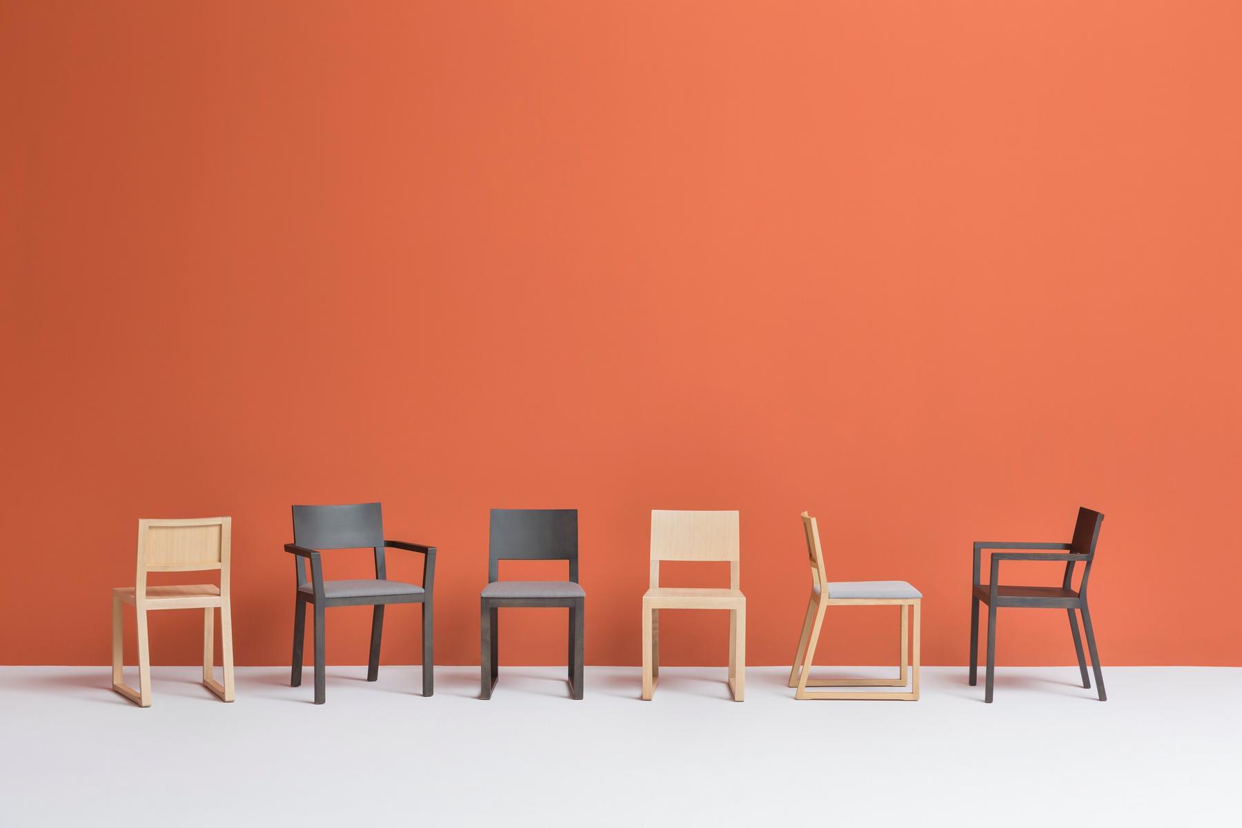Wooden chair with armrests | Feel 450/2 by Pedrali
