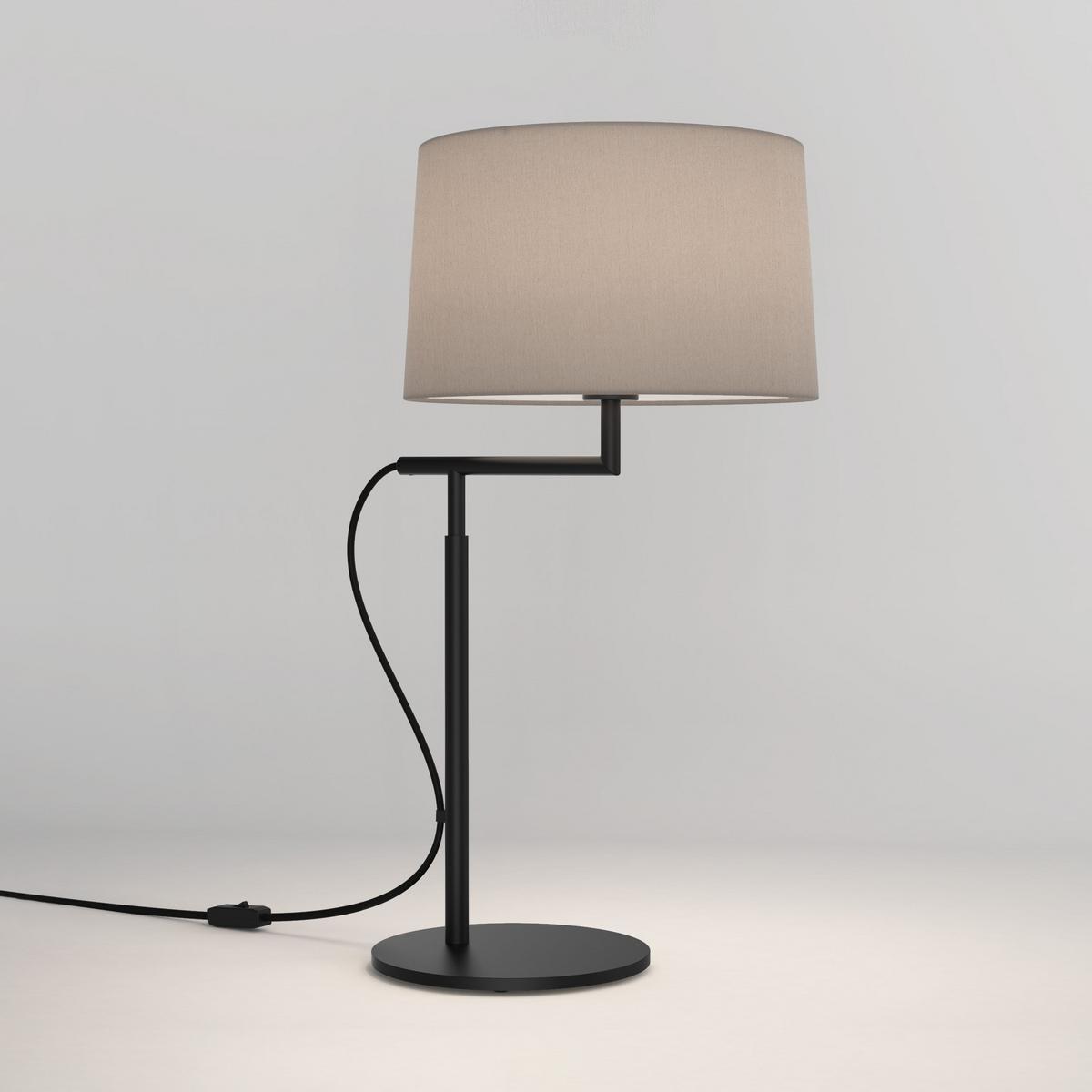 Led table lamp in steel and fabric | Telegraph by Astro lighting