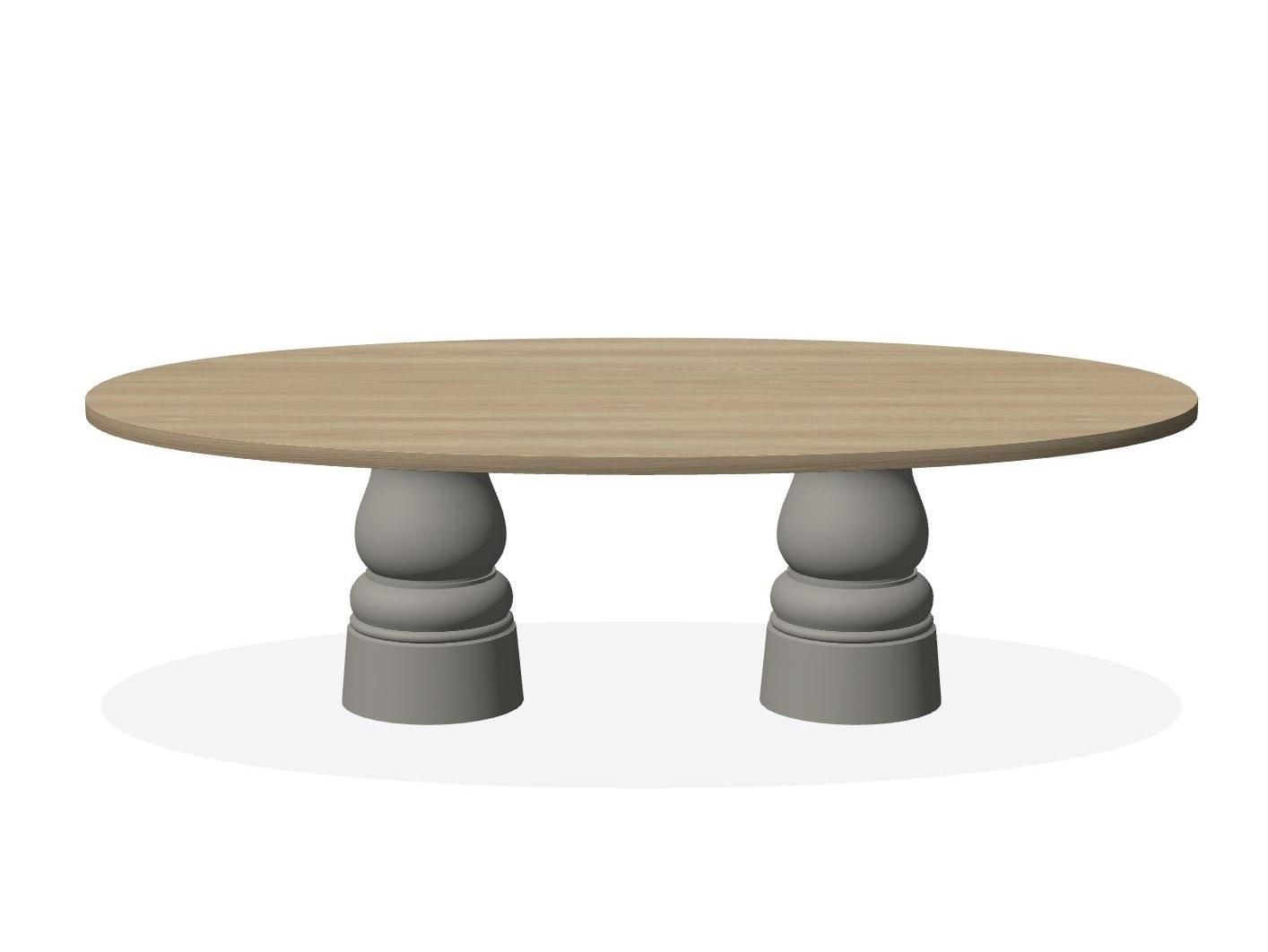 Oval table | Container New Antiques Oval 260 by Moooi