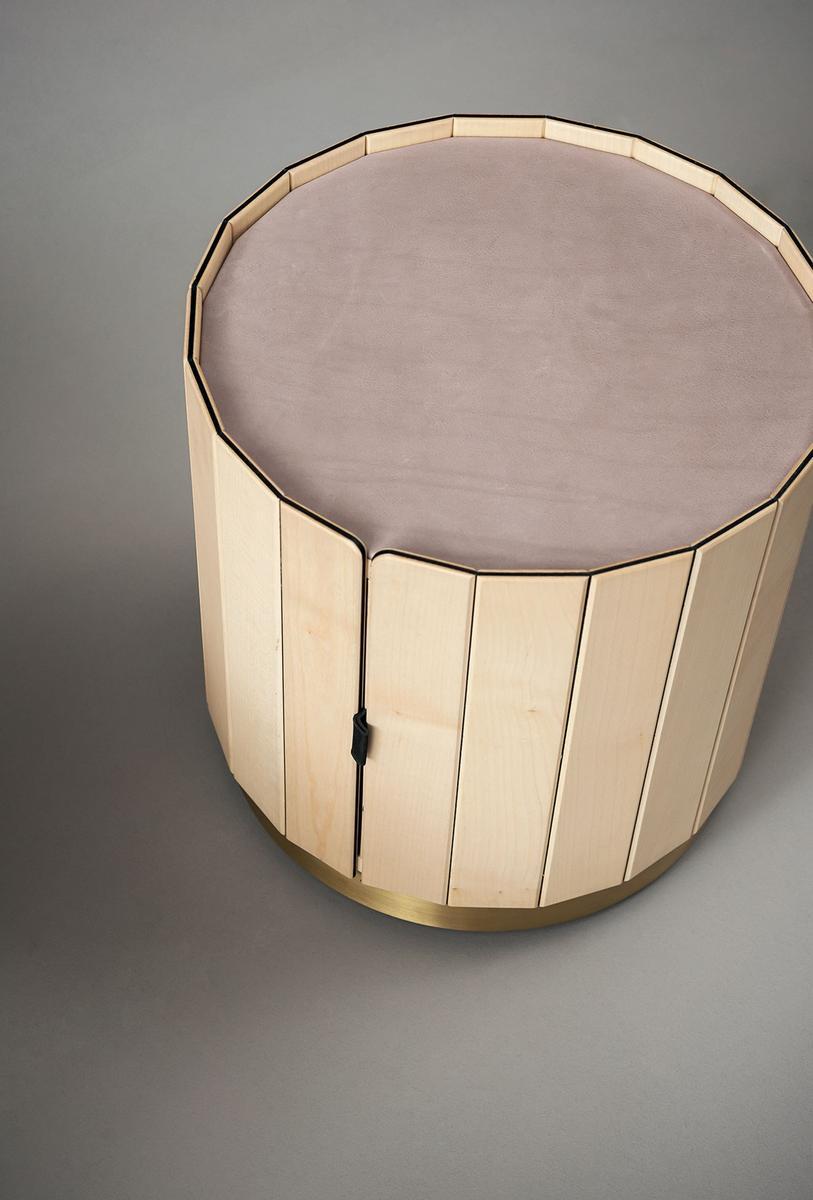 Round bedside table | Ninfea by Baxter