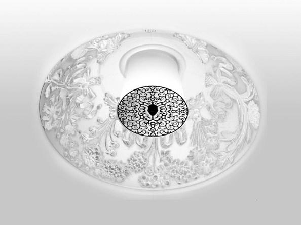 Direct light recessed plaster ceiling lamp | Skygarden Recessed by Flos