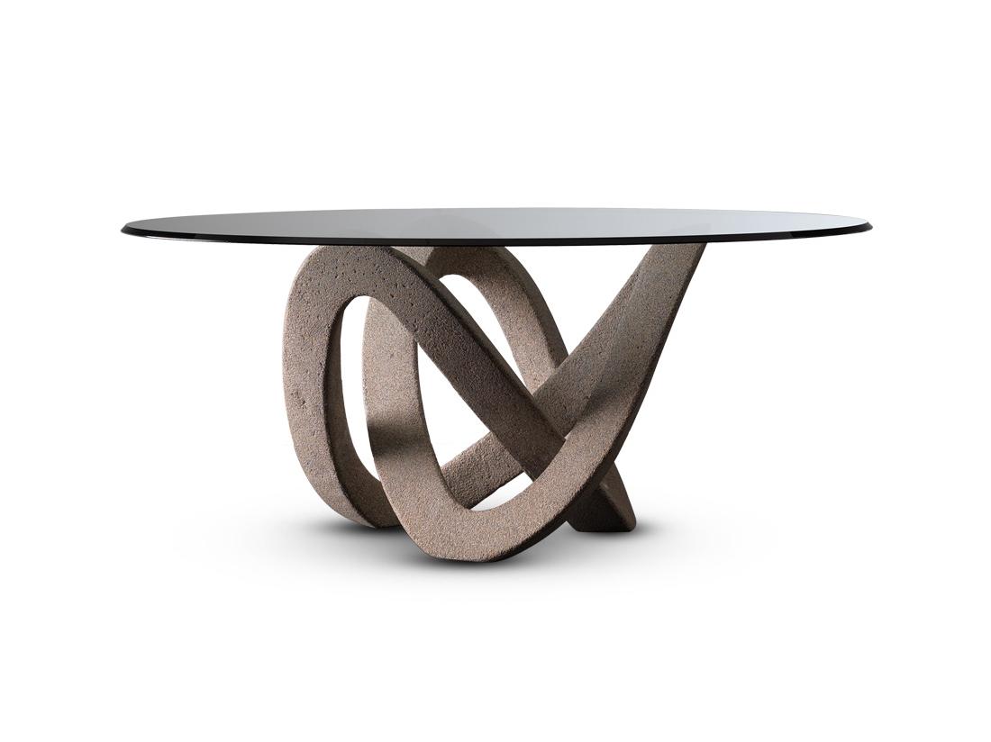 Round dining table | Andromeda by Reflex