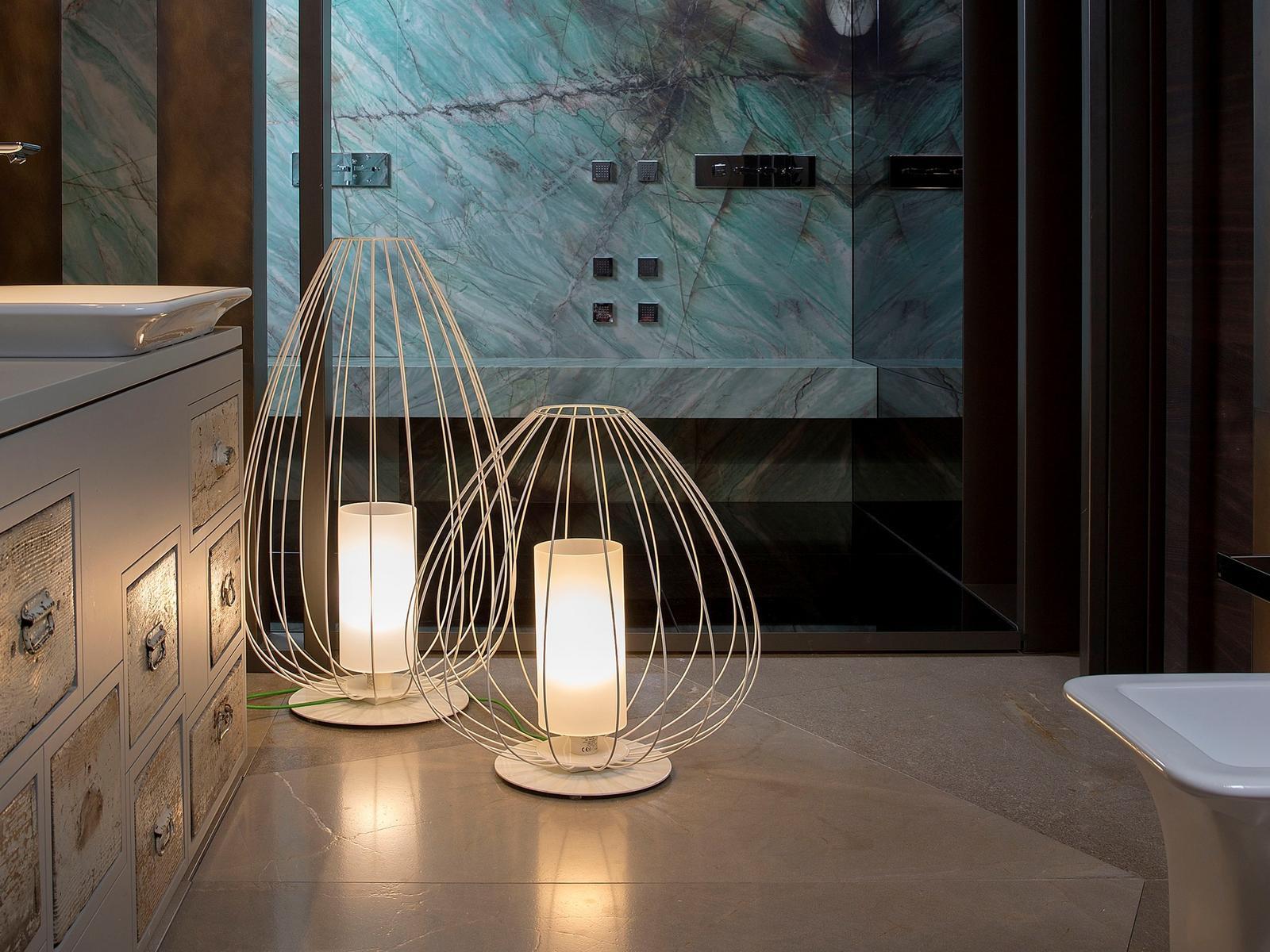 Metal floor lamp | Cell by Karman