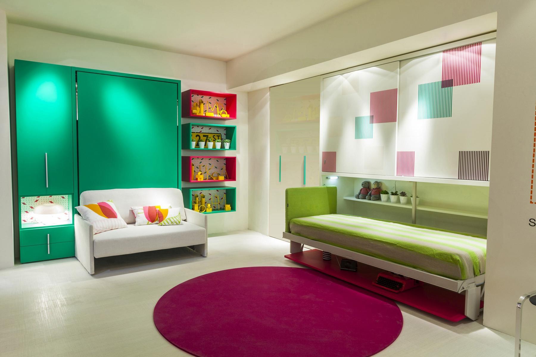 Pull-down convertible bed | Kali Ponte Board by CLEI