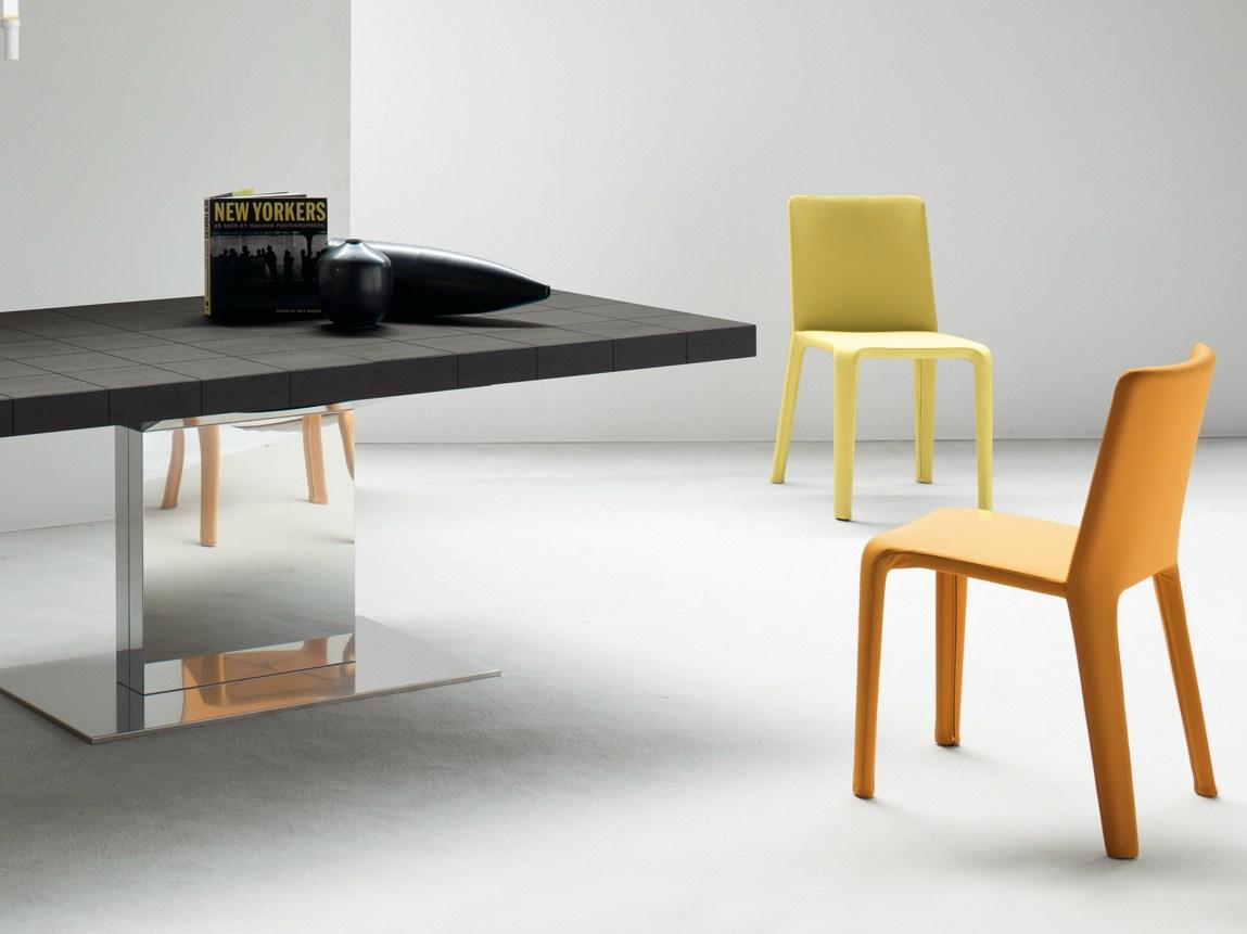 Upholstered chair | My Time by Bonaldo