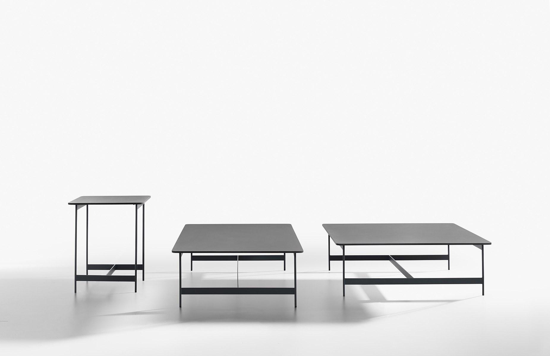 Square side table | Little T by Potocco