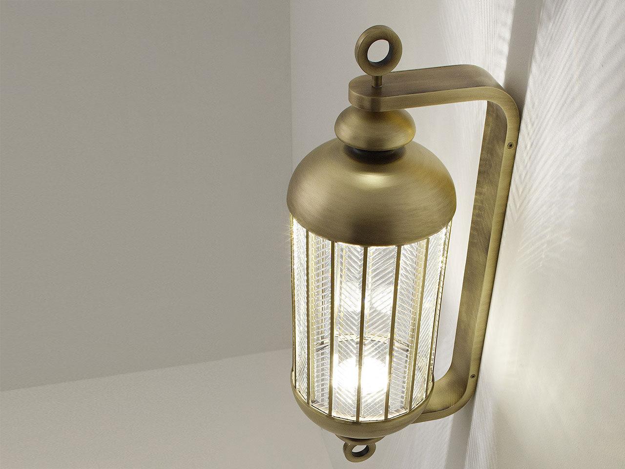 LED metal and glass wall lamp | Fata Morgana 215/ap by Italamp