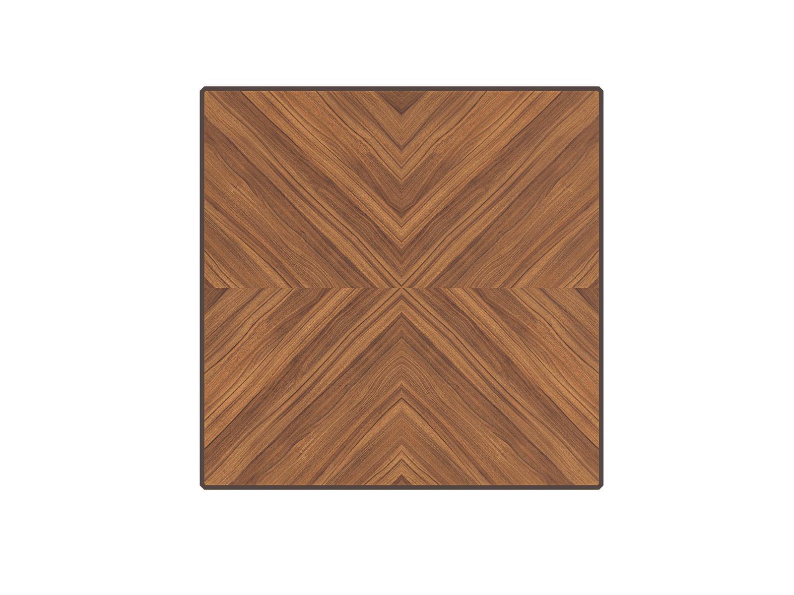 Square solid wood table | Hector by Bruno Zampa