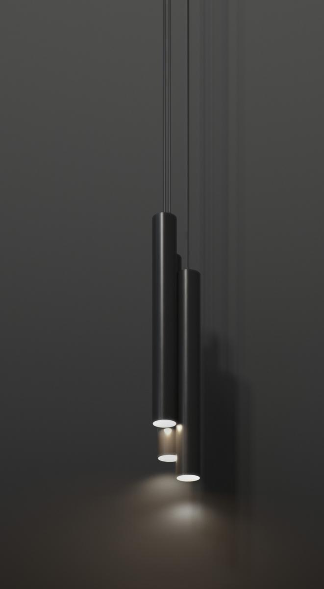 LED extruded aluminium pendant lamp | To Be by Panzeri