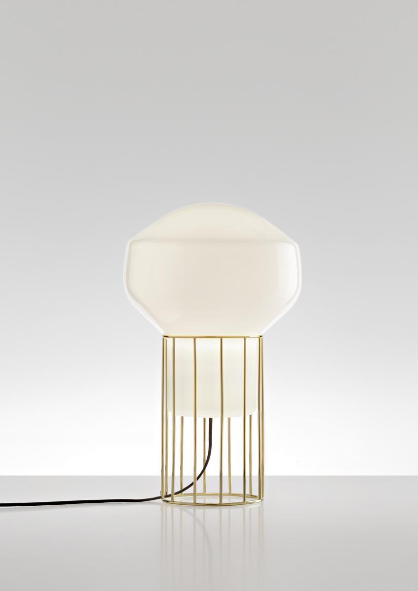 Blown glass table lamp | Aérostat by Fabbian