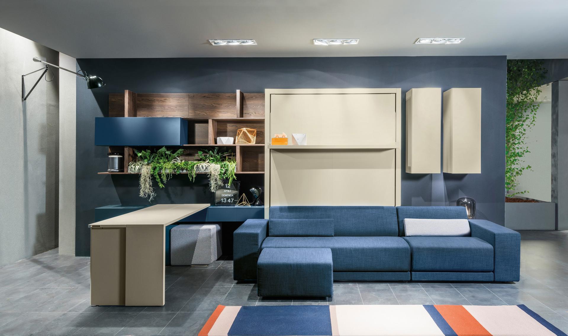 Convertible 4 seater fabric sofa | Oslo 301 by CLEI