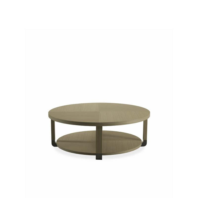 Round solid wood coffee table | Jacques by Galimberti Nino