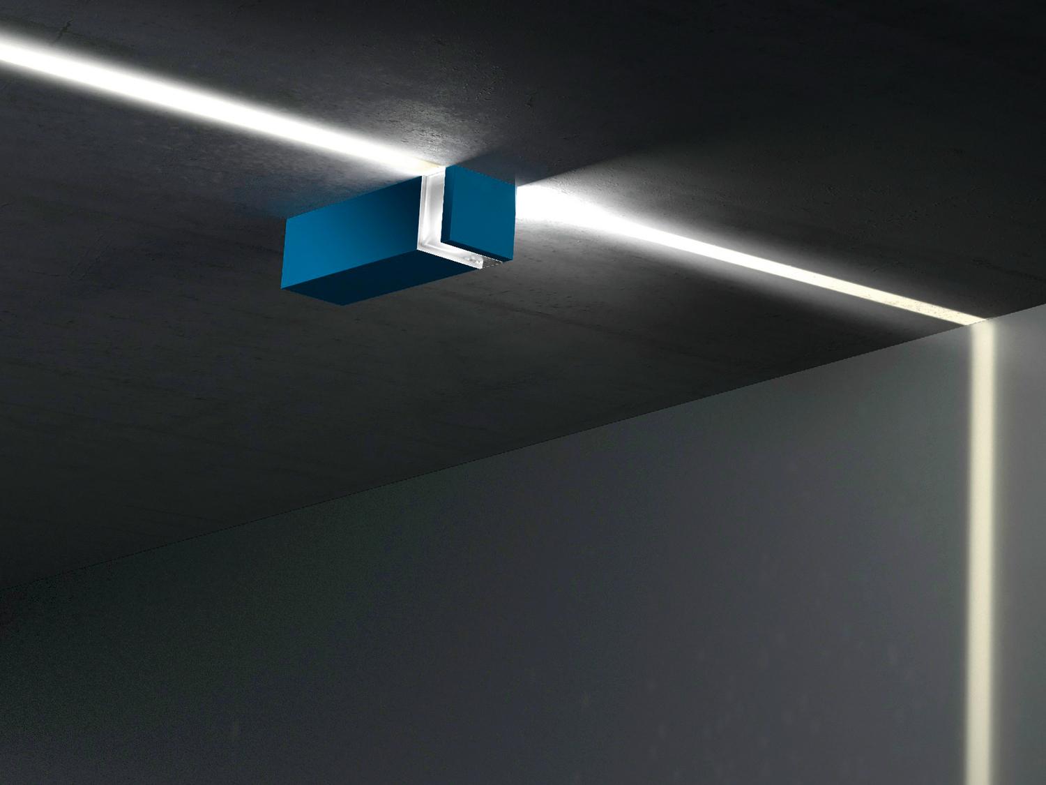 Aluminium outdoor wall lamp / outdoor ceiling lamp | Walking Graphic by Artemide