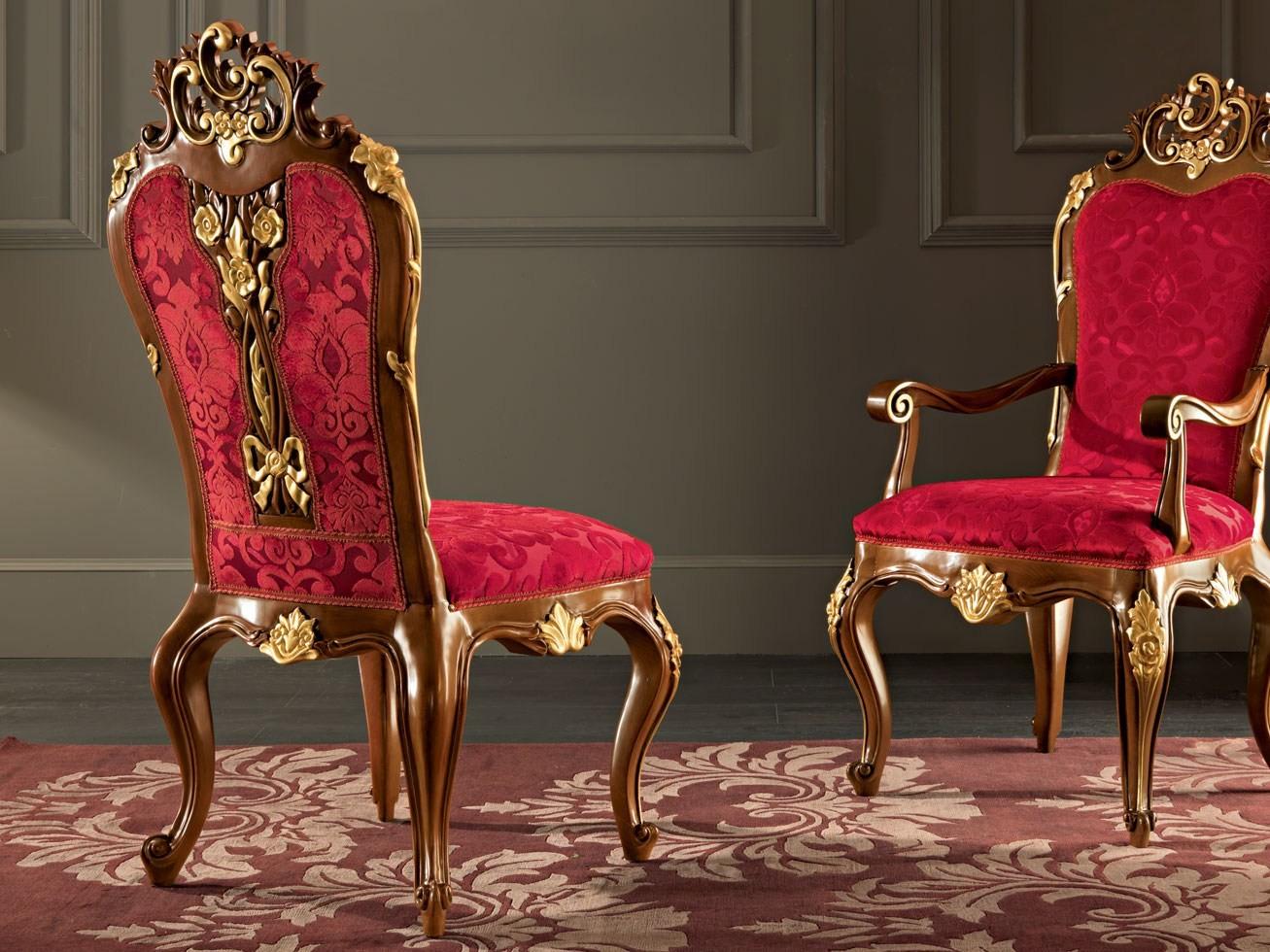 Upholstered fabric chair | 11502 by Modenese Gastone