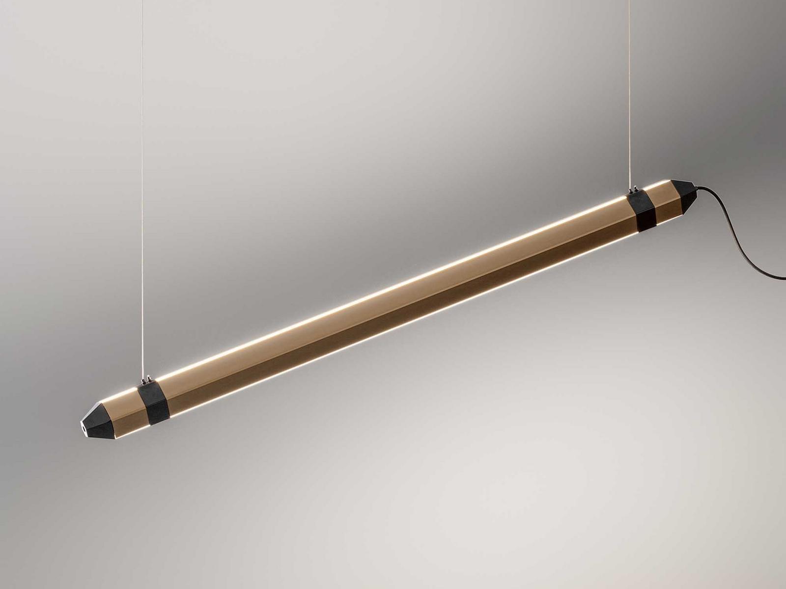 LED steel pendant lamp | Zigo Zago by Olev