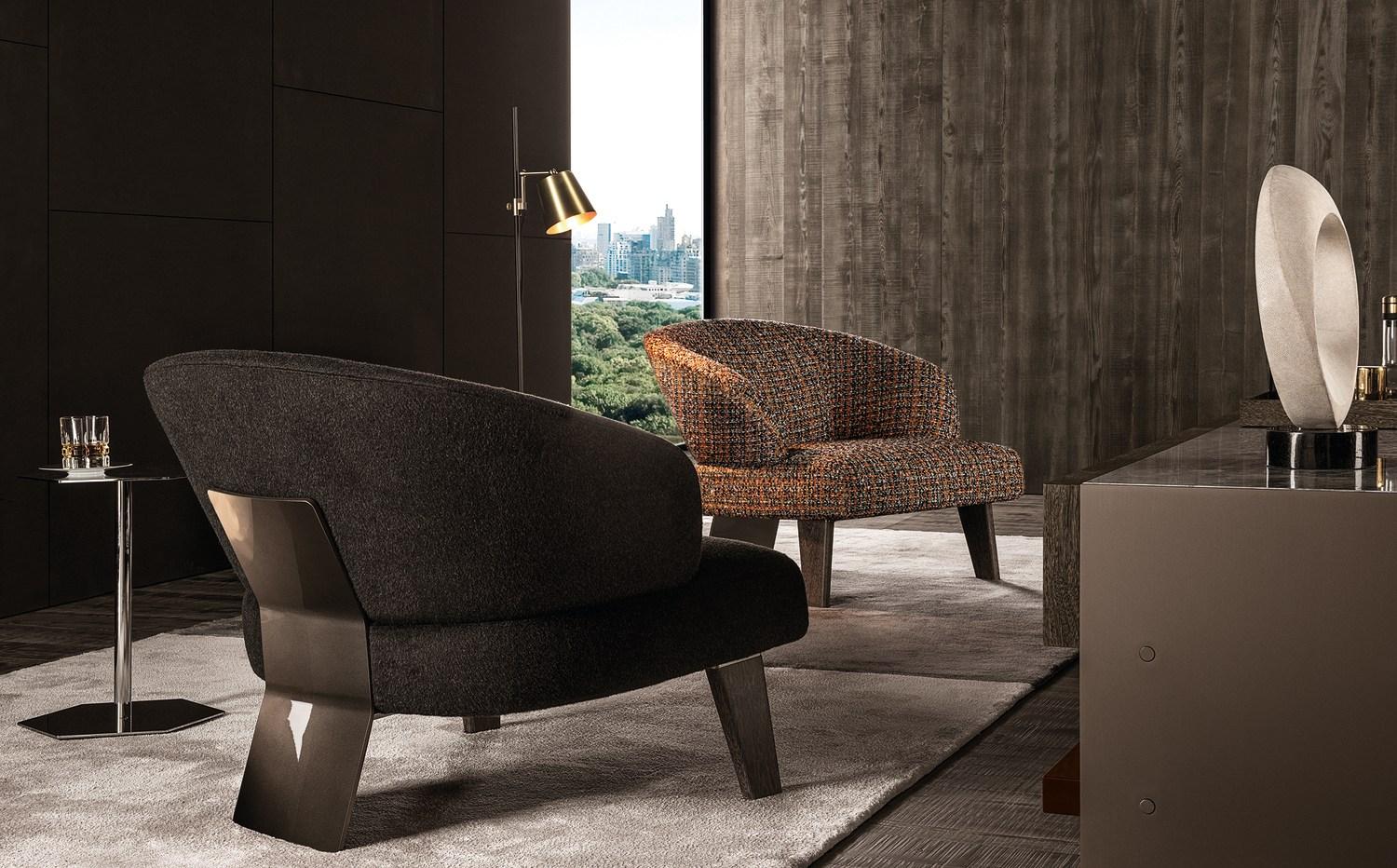 Armchair | Reeves Large by Minotti