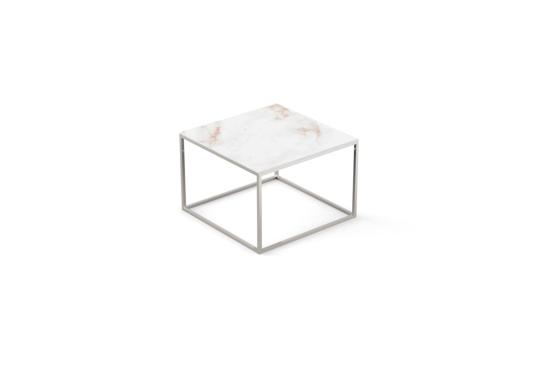 Low square garden side table | Pixel by Vondom