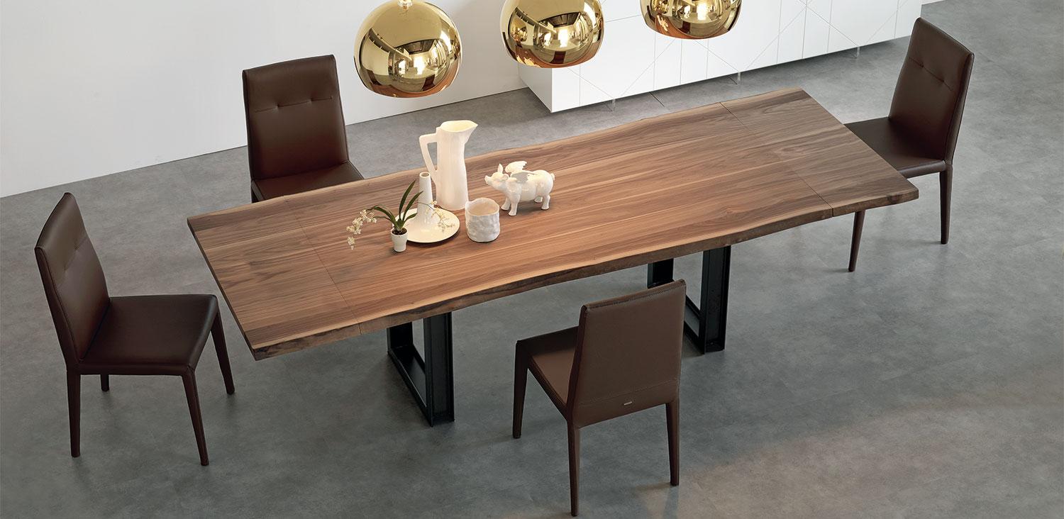 Rectangular wood table | Sigma Drive by Cattelan Italia