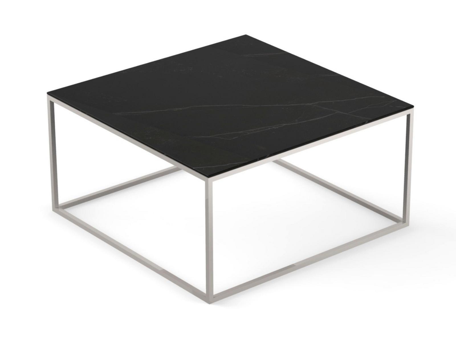 Low square garden side table | Pixel by Vondom