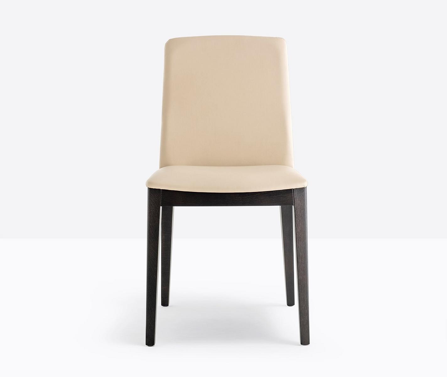 Upholstered wooden chair | Allure 735 by Pedrali