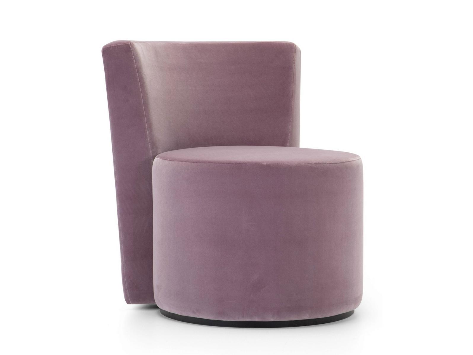 Contemporary style upholstered fabric lobby chair with removable cover | Dalt Large by Domingo salotti