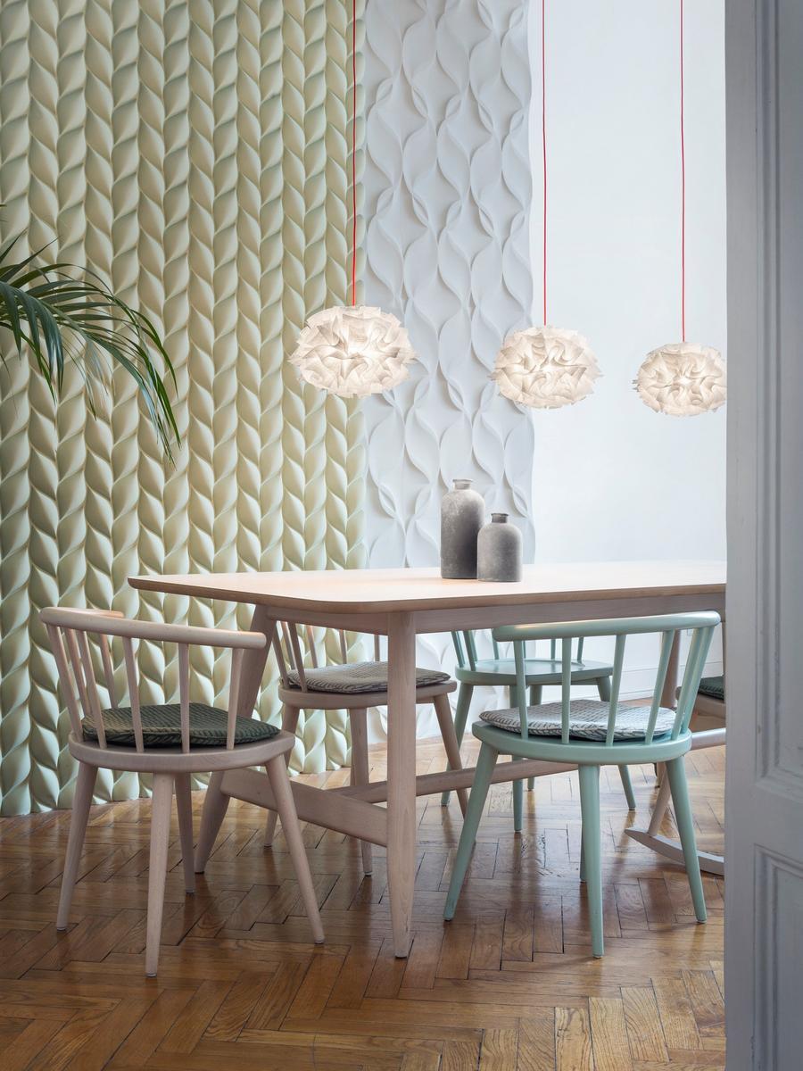 LED Opalflex® pendant lamp | Veli Mini Single Couture by Slamp