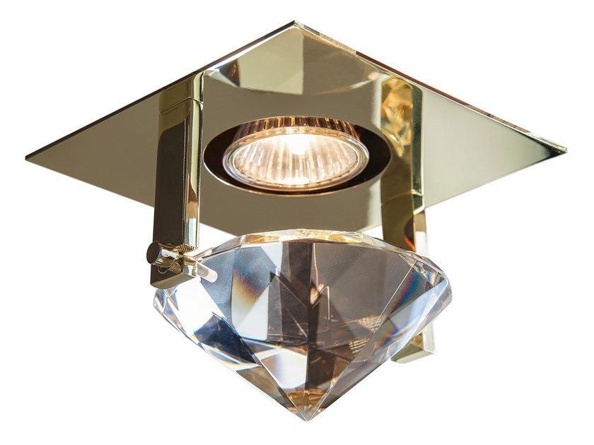 Round recessed metal spotlight | Elements Of Love S1 by Ilfari