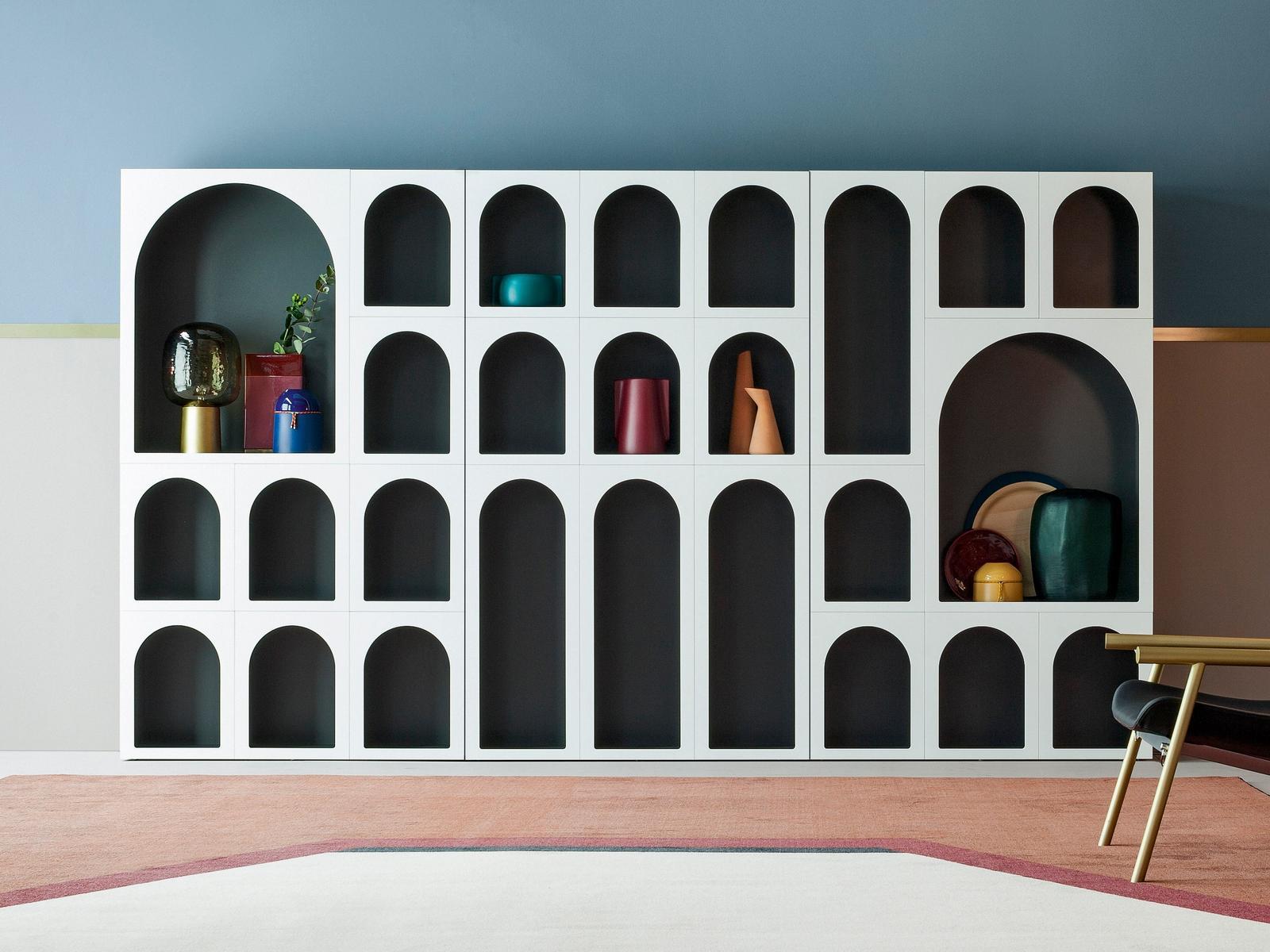 Modular bookcase | Cabinet De Curiositè by Bonaldo