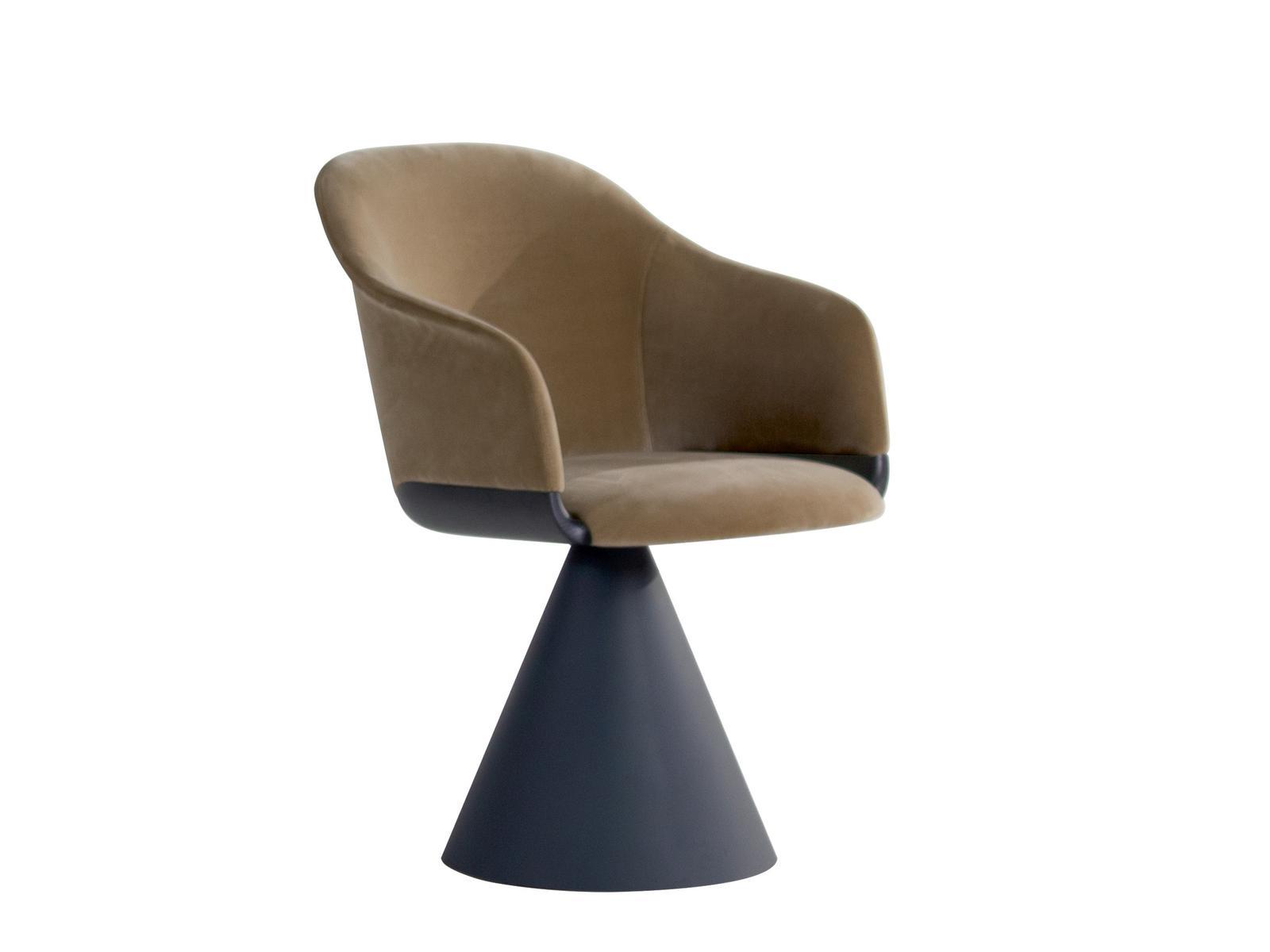 Upholstered leather easy chair with armrests | Lyz 918 Pgc by Potocco