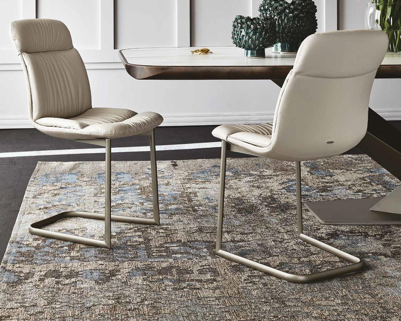 Eco-leather chair | Kelly Cantilever by Cattelan Italia