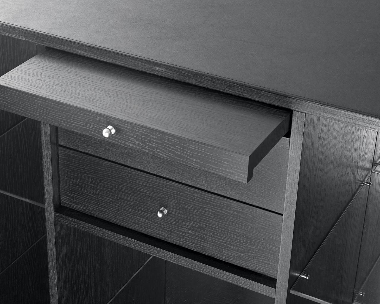 Nabuk sideboard in a luxury style with drawers | Julia by Rugiano
