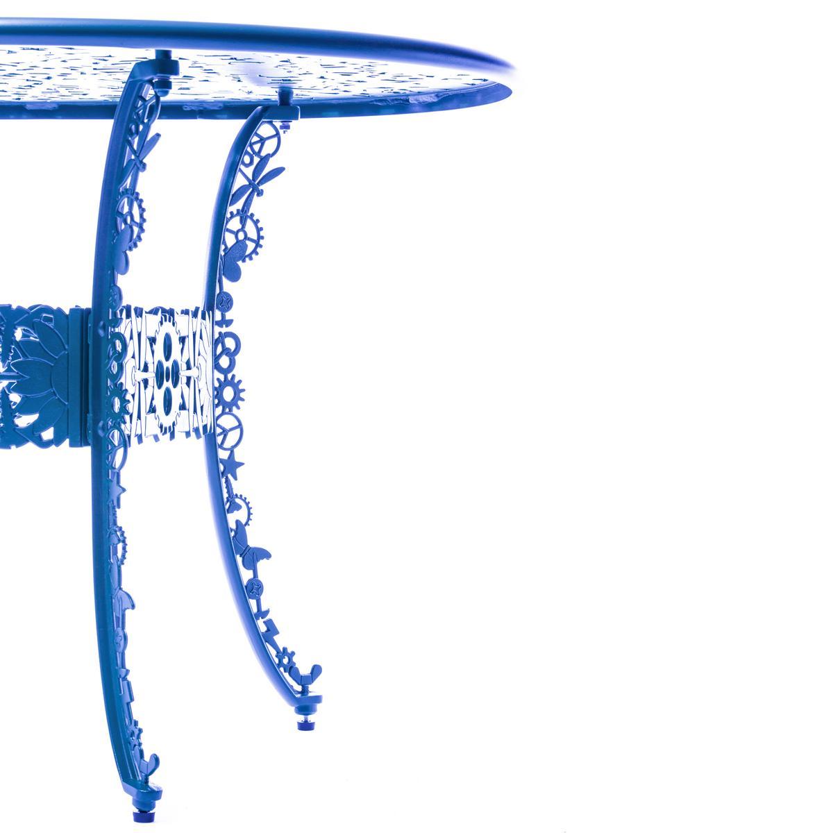 Oval aluminium garden table | Industry by Seletti