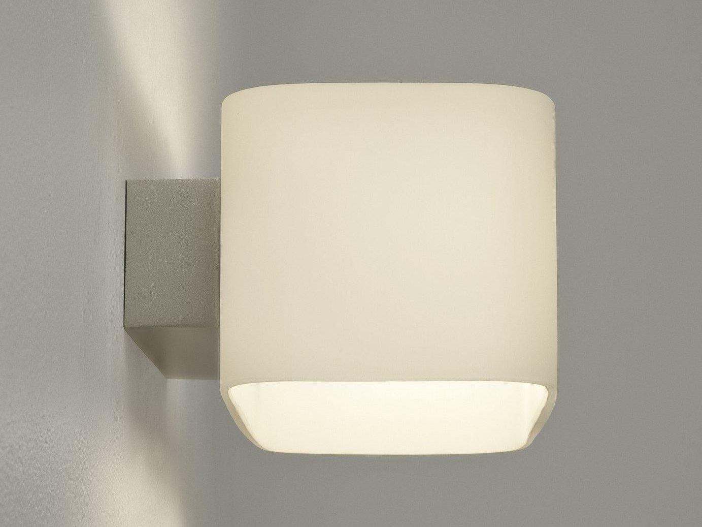 Opal glass wall light | Obround by Astro lighting