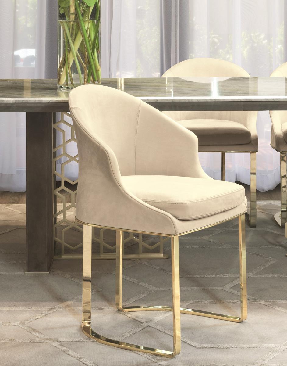 Nabuk chair | Daphne by Longhi