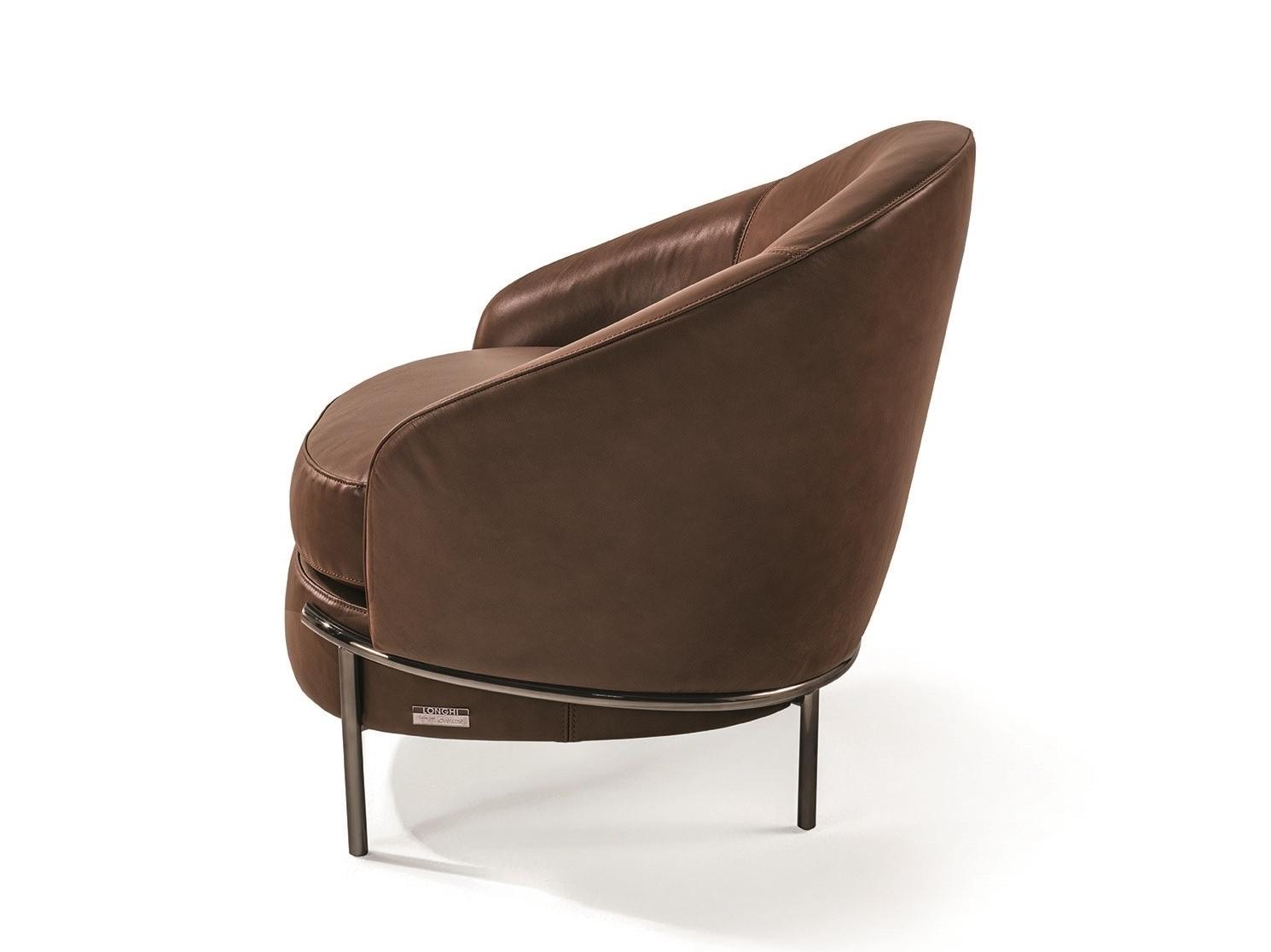 Velvet armchair | Lloyd by Longhi