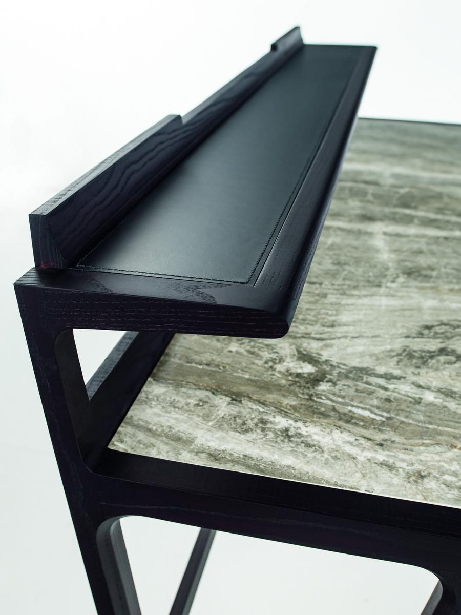 Rectangular console table with shelving | Archè by Frigerio