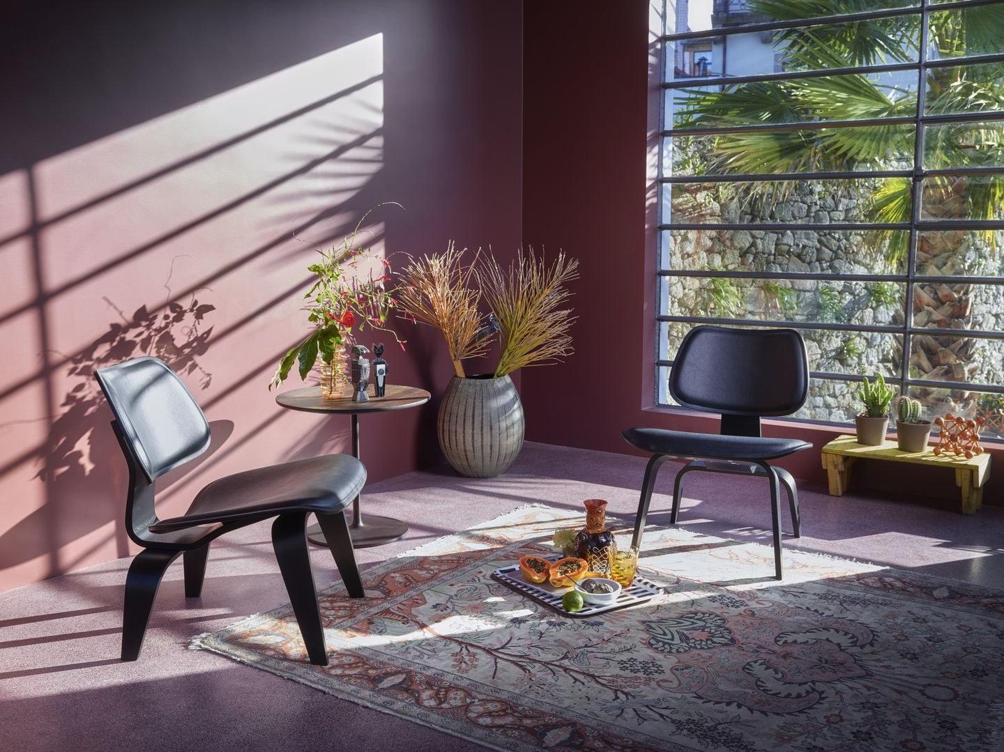 Rectangular coffee table with HPL top and steel base | Occasional Ltr by Vitra