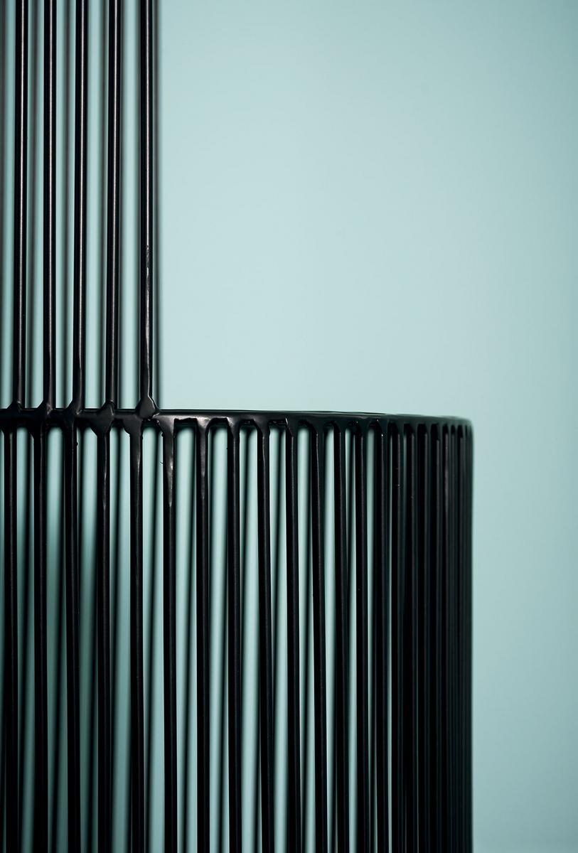 High-back metal chair | Ginestra Vestita by Baxter
